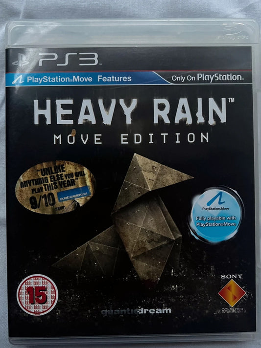 Heavy Rain Move Edition Playstation 3 PS3 Game w/ Bonus Features