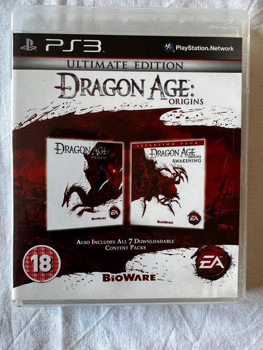 Dragon Age: Origins Ultimate Edition Sony PlayStation 3 PS3 Game