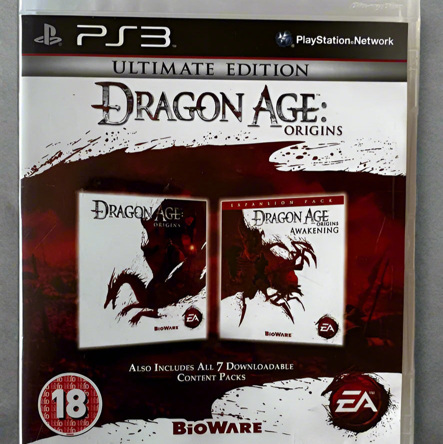 Dragon Age: Origins Ultimate Edition Sony PlayStation 3 PS3 Game