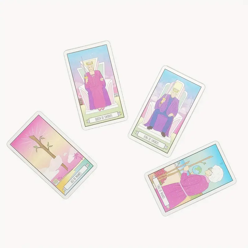Golden Girls Tarot Cards! Perfect for psychic readings, friend game nights, and tarot enthusiasts
