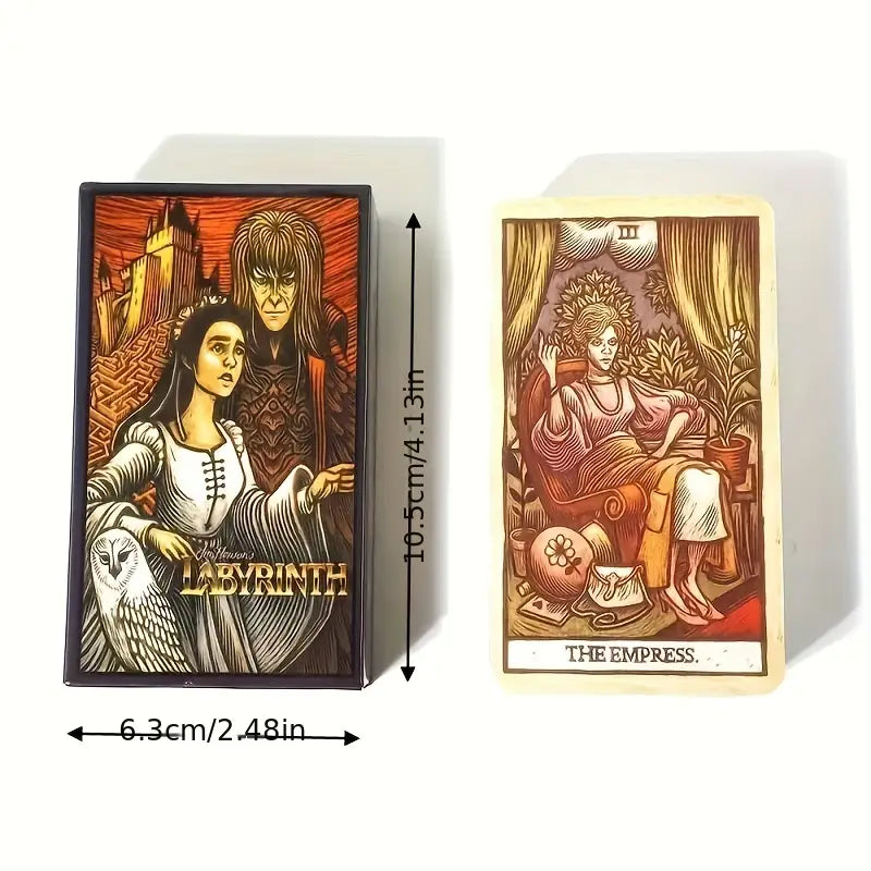 Labyrinth Movie David Bowie Tarot Card Game
