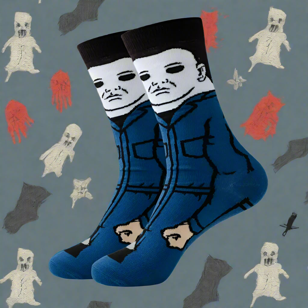 Michael Myers Halloween Horror Movie Novelty Socks