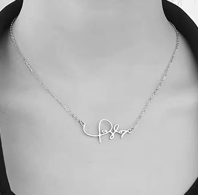 Taylor Swift Eras Tour Inspired Necklace Signature Silver Tone Jewellery Swiftie Fan