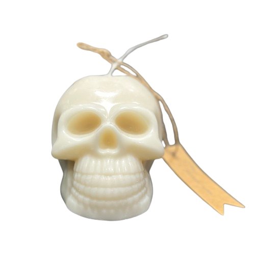 Handmade Scented Skull Candle