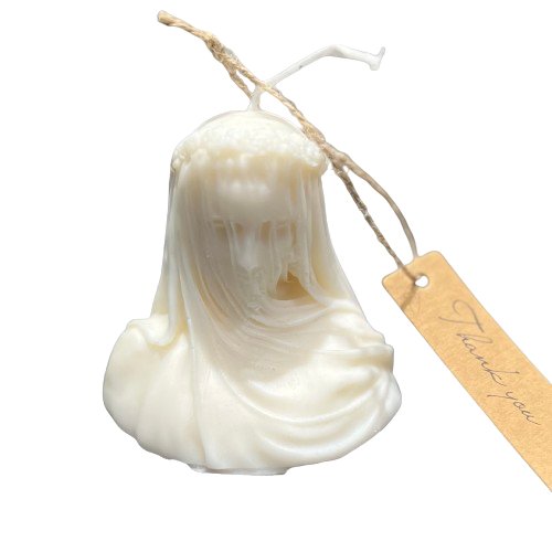 Handmade Scented Veiled Lady Candle