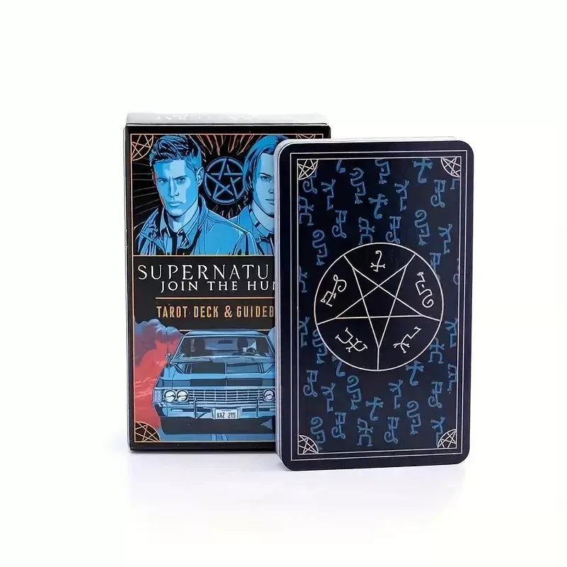 Supernatural TV Show Tarot Deck Divination Fate Cards, Sam and Dean Winchester